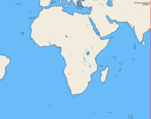 Cmap charts Red Sea, Arab Gulf, Africa & Antarctica