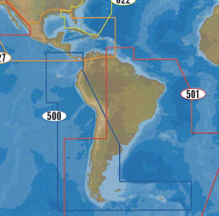 Cartes CMap Wide Amérique du Sud