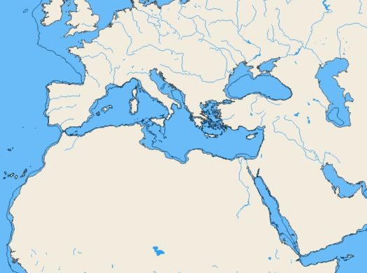 Cartes CMap Europe Méditerranéenne
