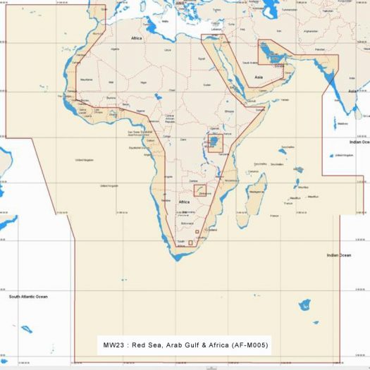 Cmap charts Red Sea, Arab Gulf, Africa & Antarctica - Image 2