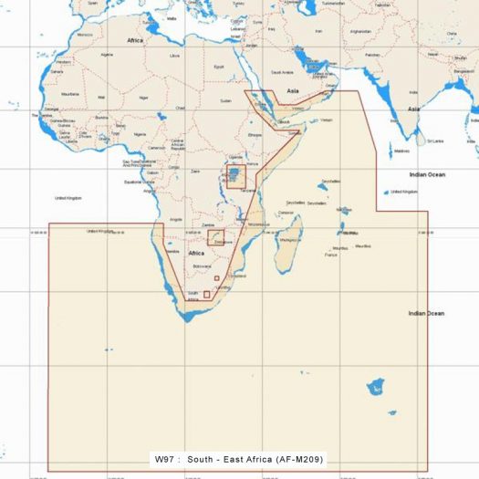 Cmap charts Red Sea, Arab Gulf, Africa & Antarctica - Image 3