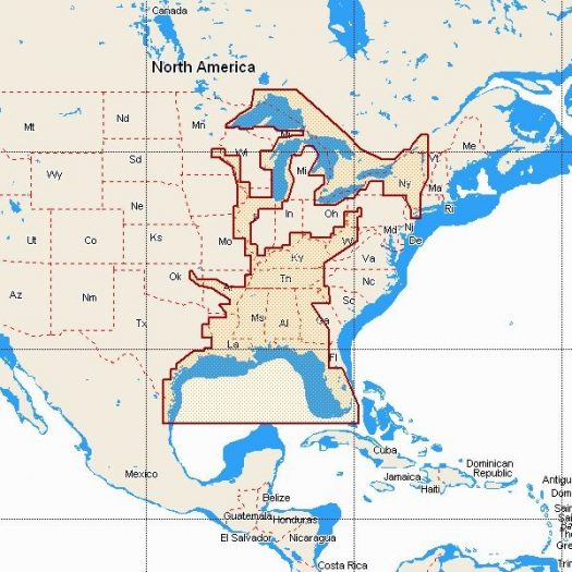 Cmap charts East Coast USA & Canada - Image 3