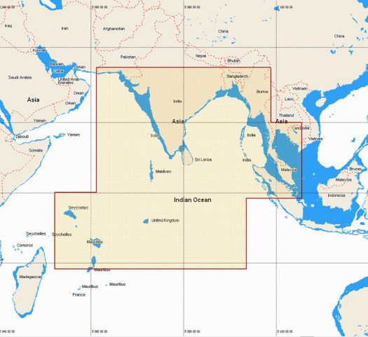 Cmap charts Indian Ocean MegaWide - Image 5