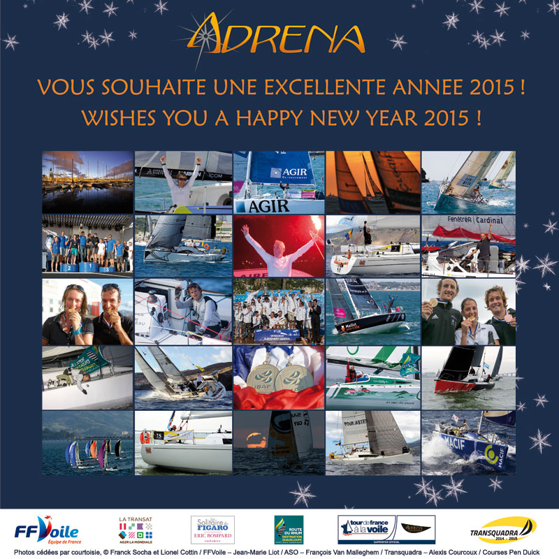 Carte de voeux 2015 Adrena