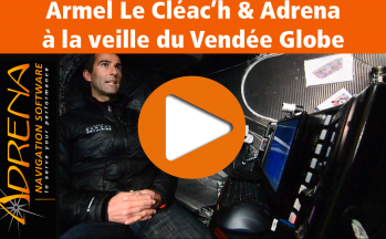 Armel Le Cléac’h et Adrena sur le Vendée Globe