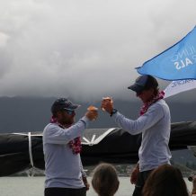 Victory of Charles Devanneaux on Figaro 3 with Adrena