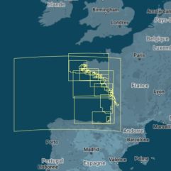 Cartes raster SnMap - Côtes Françaises Atlantique