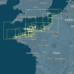 Cartes raster SnMap - Côtes Françaises Manche