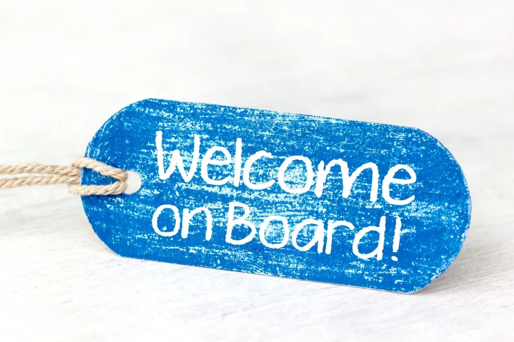 Bienvenue à bord
